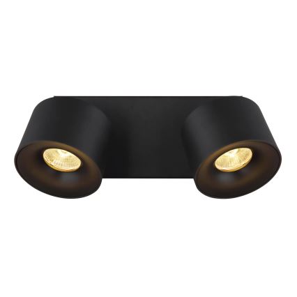 Globo - Foco LED 2xLED/6W/230V preto