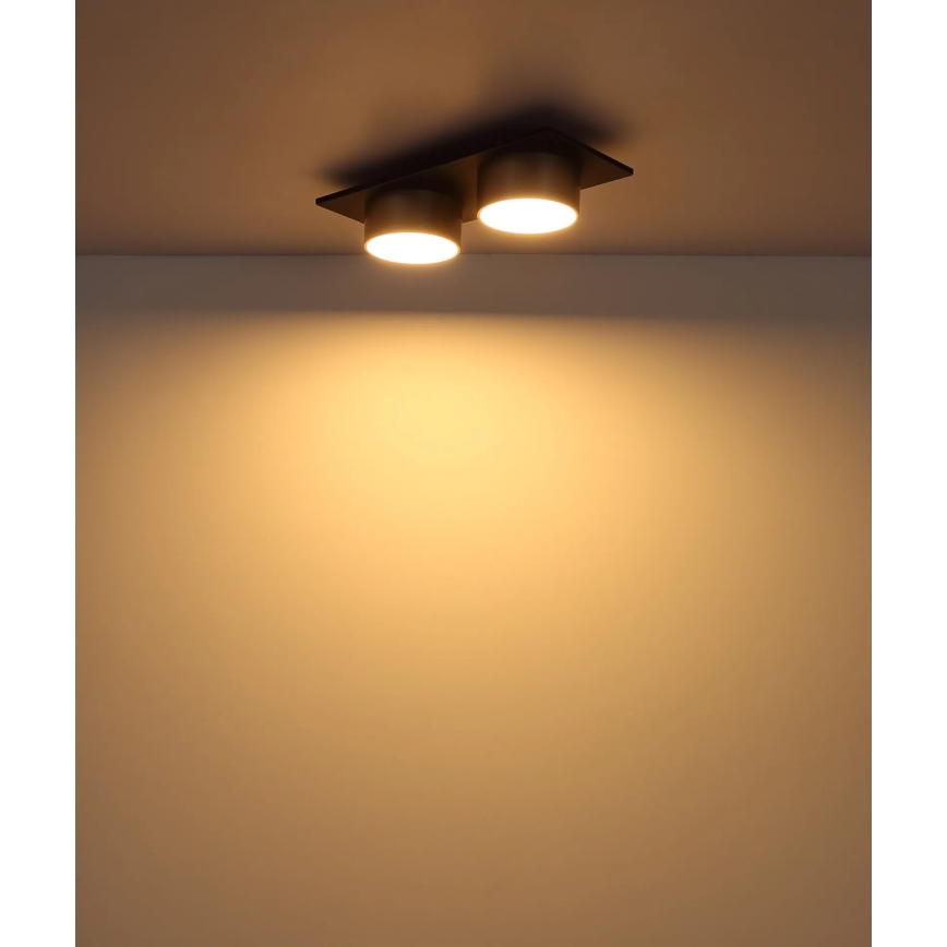 Globo - Candeeiro de tecto LED/24W/230V 3000K 46x20 cm latão