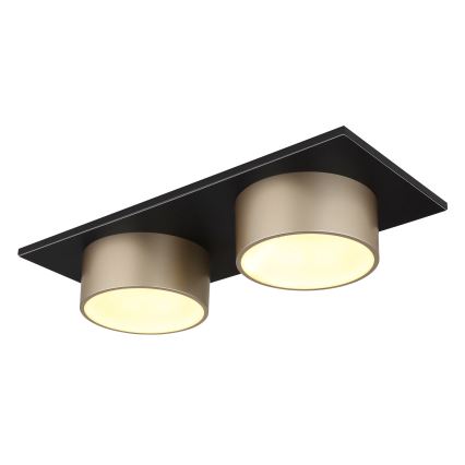 Globo - Candeeiro de tecto LED/24W/230V 3000K 46x20 cm latão