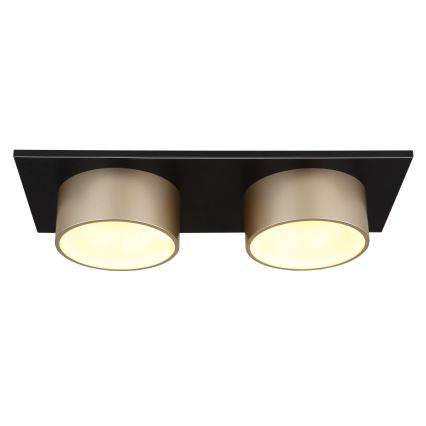 Globo - Candeeiro de tecto LED/24W/230V 3000K 46x20 cm latão