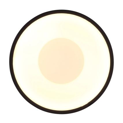 Globo - Candeeiro de tecto LED/12W/230V 3000K Ø 15 cm preto