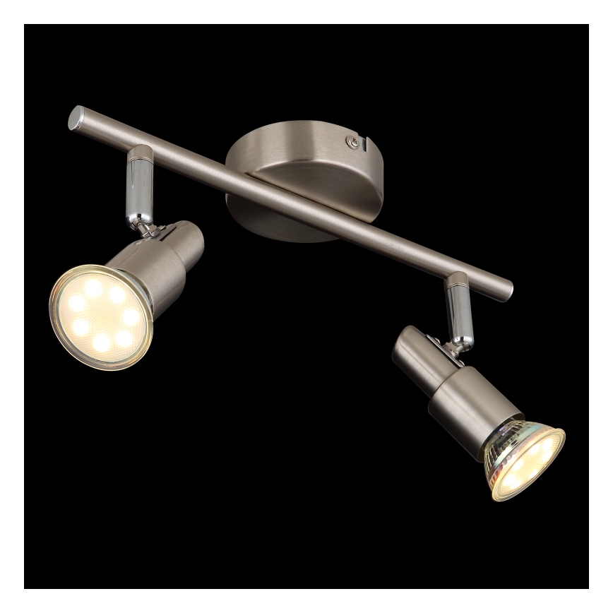 Globo - Foco LED 2xGU10/3W/230V