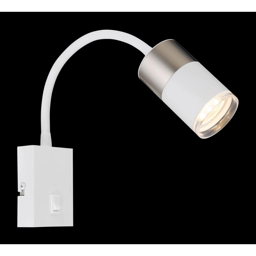 Globo - Foco de parede 1xGU10/25W/230V branco/cromado mate