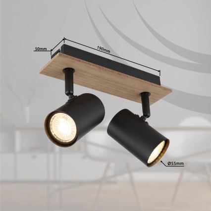 Globo - Foco 2xGU10/35W/230V