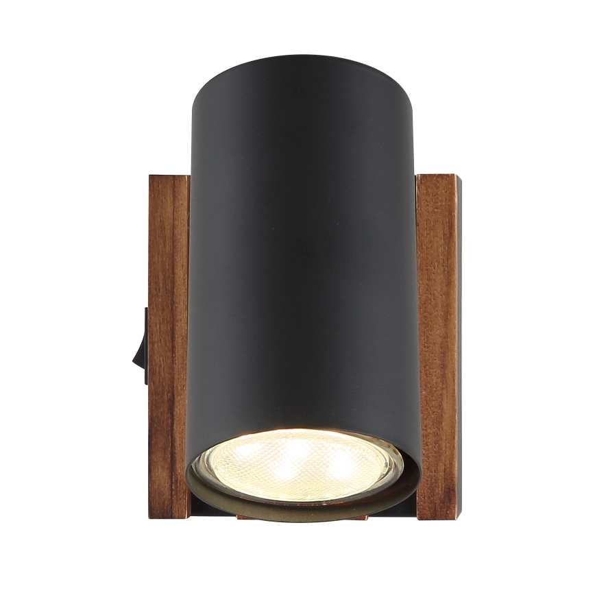 Globo - Foco de parede 1xGU10/25W/230V preto