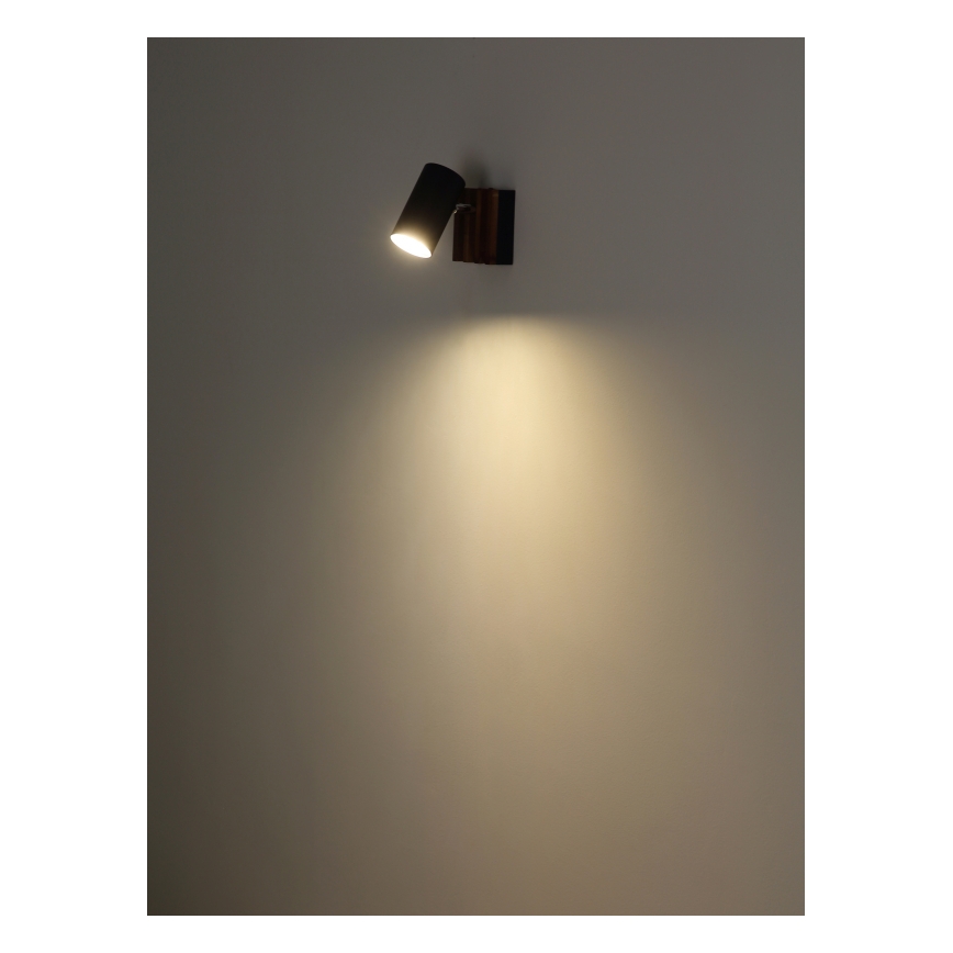 Globo - Foco de parede 1xGU10/25W/230V preto