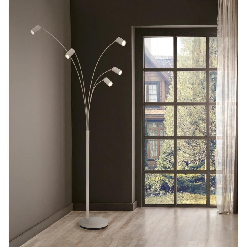 Globo - Candeeiro de pé 5xGU10/35W/230V bege