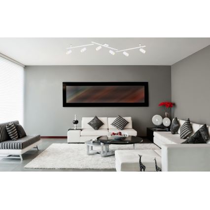 Globo - Foco 6xGU10/35W/230V branco