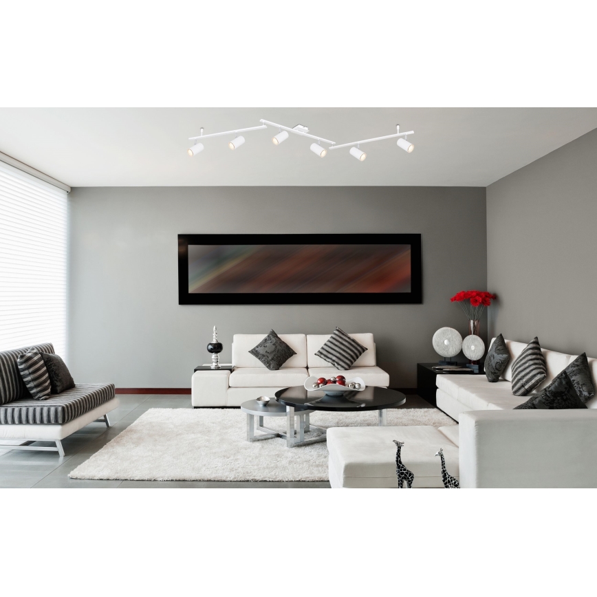 Globo - Foco 6xGU10/35W/230V branco