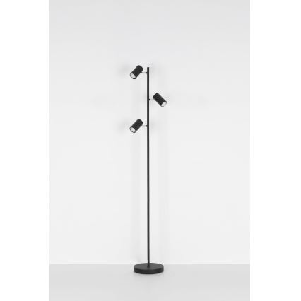 Globo - Candeeiro de chão 3xGU10/5W/230V preto