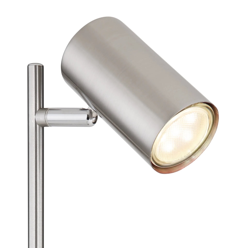 Globo - Candeeiro de mesa 1xGU10/5W/230V cromado mate