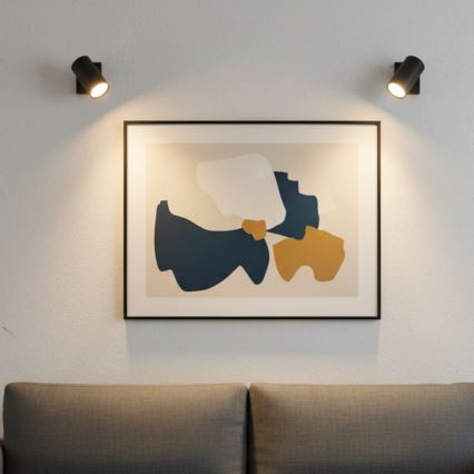 Globo - Foco de parede 1xGU10/25W/230V preto