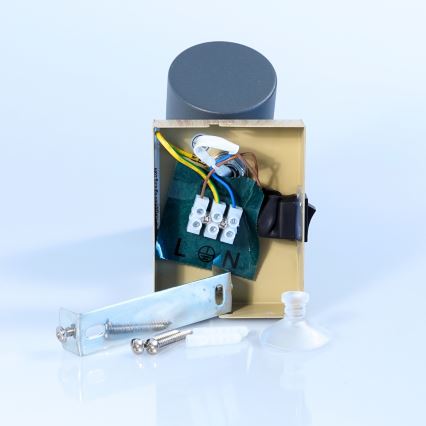 Globo - Foco de parede 1xGU10/25W/230V cinzento/castanho