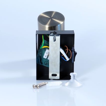 Globo - Foco de parede 1xGU10/25W/230V preto/latão