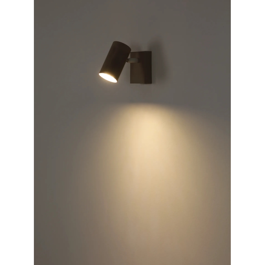 Globo - Aplique de parede direcionável 1xGU10/35W/230V bege