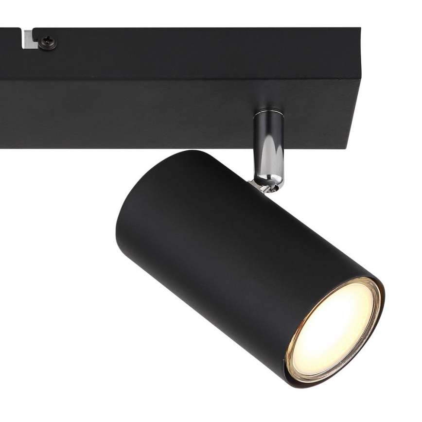 Globo - Foco 2xGU10/35W/230V preto