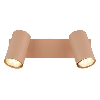 Globo - Foco 2xGU10/25W/230V laranja