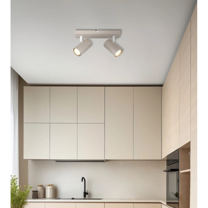 Globo - Candeeiro de focos 2xGU10/35W/230V