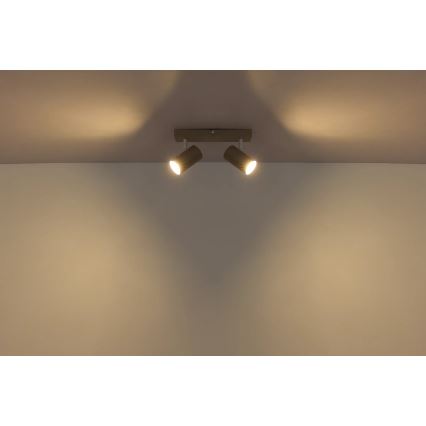 Globo - Candeeiro de focos 2xGU10/35W/230V