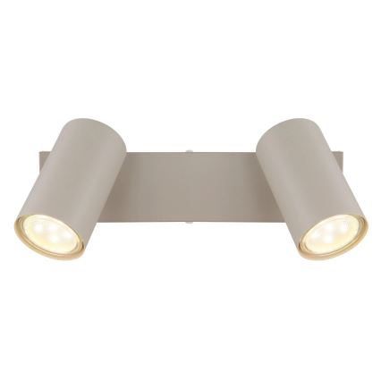 Globo - Candeeiro de focos 2xGU10/35W/230V bege