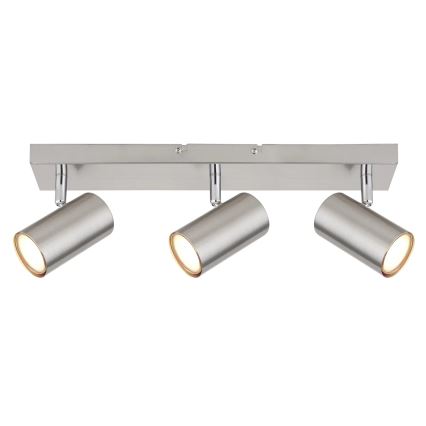 Globo - Foco 3xGU10/25W/230V cromado mate