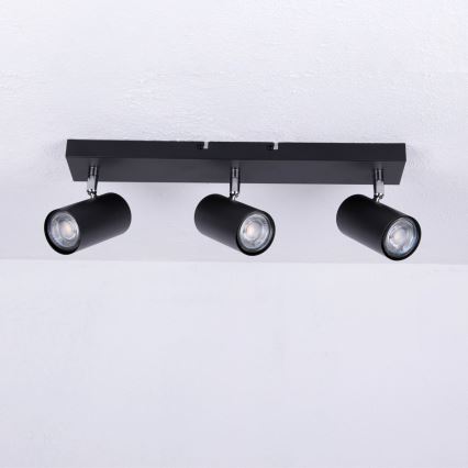 Globo - Foco 3xGU10/35W/230V preto