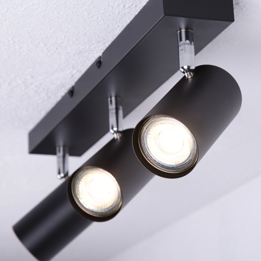 Globo - Foco 3xGU10/35W/230V preto