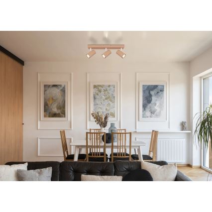 Globo - Foco 3xGU10/25W/230V laranja