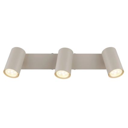 Globo - Spot de teto 3xGU10/35W/230V bege