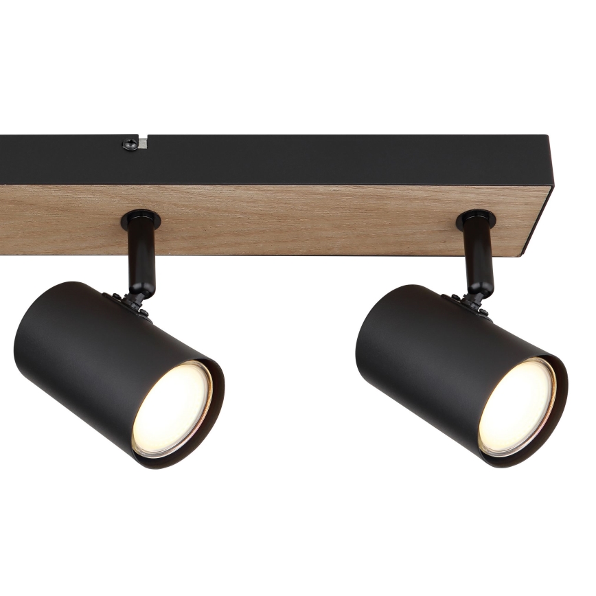 Globo - Foco 4xGU10/35W/230V preto/castanho