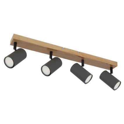 Globo - Foco 4xGU10/35W/230V cinzento/castanho