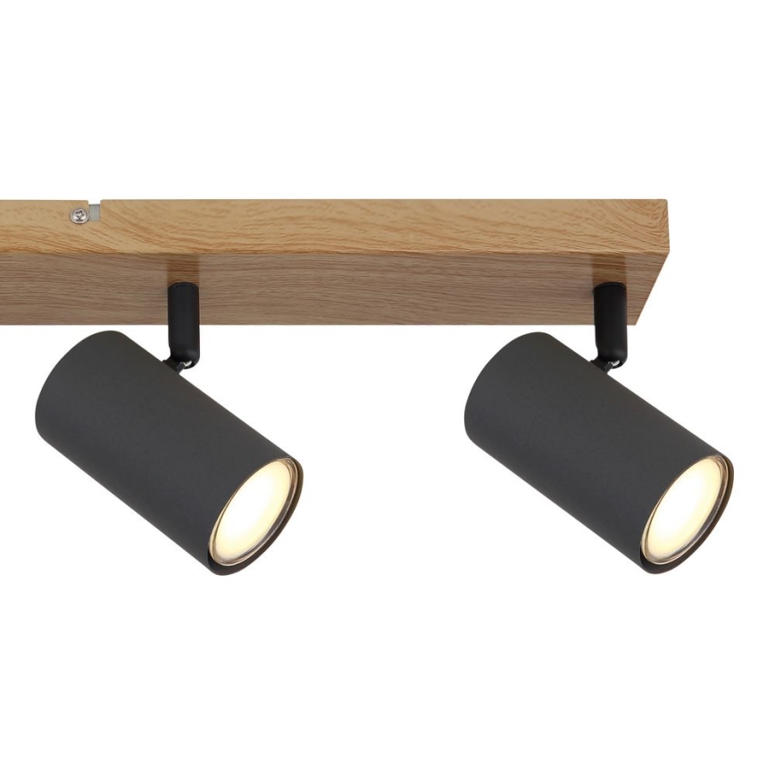 Globo - Foco 4xGU10/35W/230V cinzento/castanho