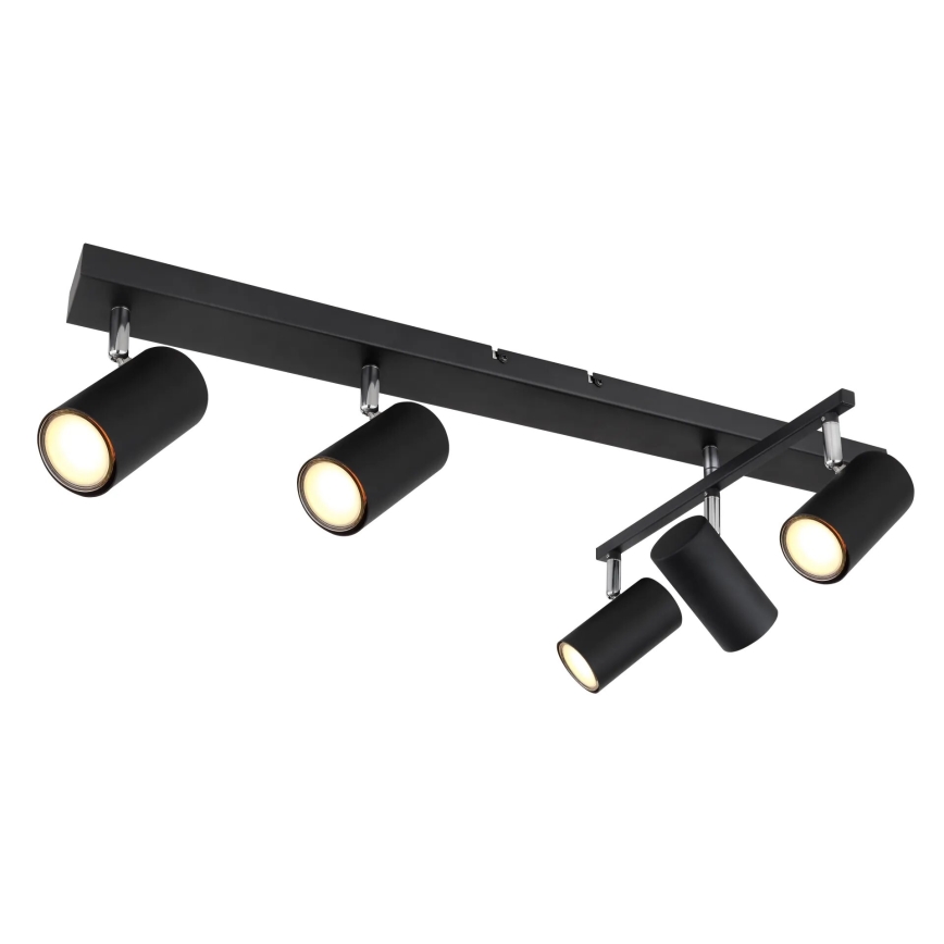 Globo - Foco 5xGU10/35W/230V preto