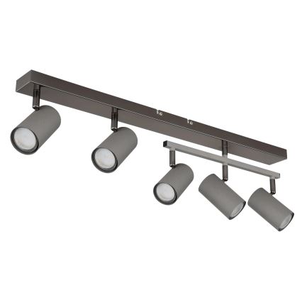 Globo - Foco 5xGU10/35W/230V cinzento