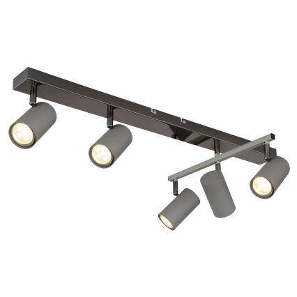 Globo - Foco 5xGU10/35W/230V cinzento