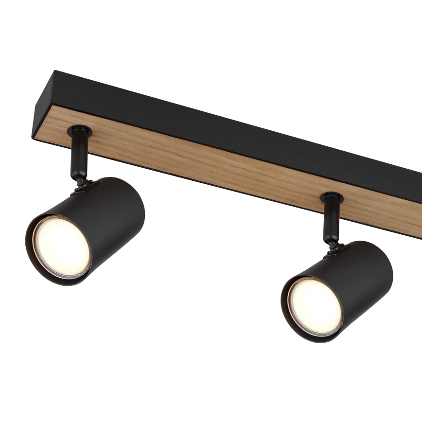 Globo - Foco 6xGU10/35W/230V preto/castanho