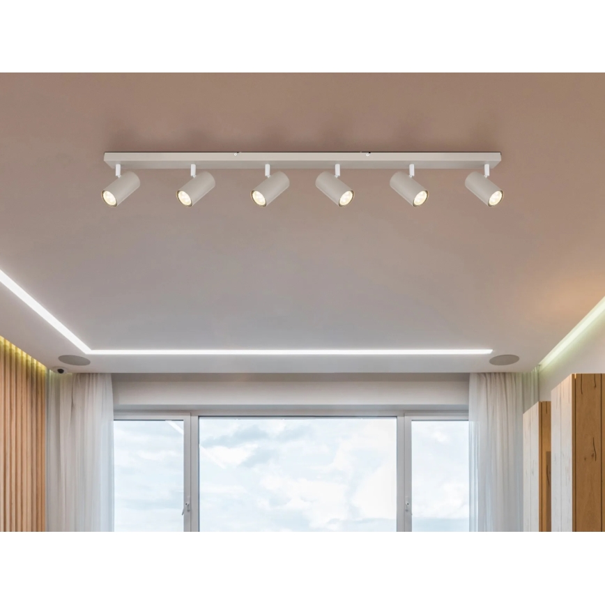 Globo - Luminária de spots 6xGU10/35W/230V bege