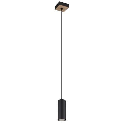 Globo - Candelabro suspenso 1xGU10/35W/230V preto/castanho
