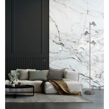 Globo - Candeeiro de chão 3xGU10/5W/230V cinzento