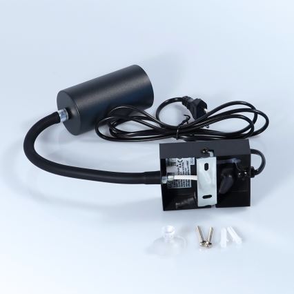 Globo - Candeeiro de parede flexível 1xGU10/25W/230V preto