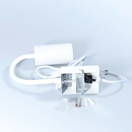 Globo - Candeeiro de parede flexível 1xGU10/25W/230V branco