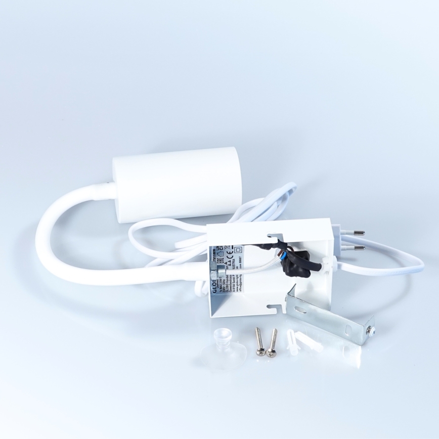 Globo - Candeeiro de parede flexível 1xGU10/25W/230V branco