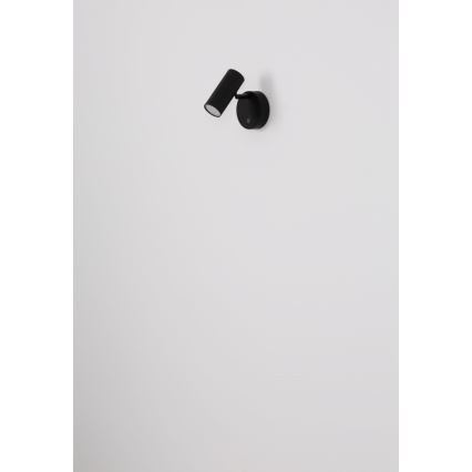 Globo - Aplique de parede spot LED recarregável e regulável LED/0,4W/3,7V 1800 mAh preto
