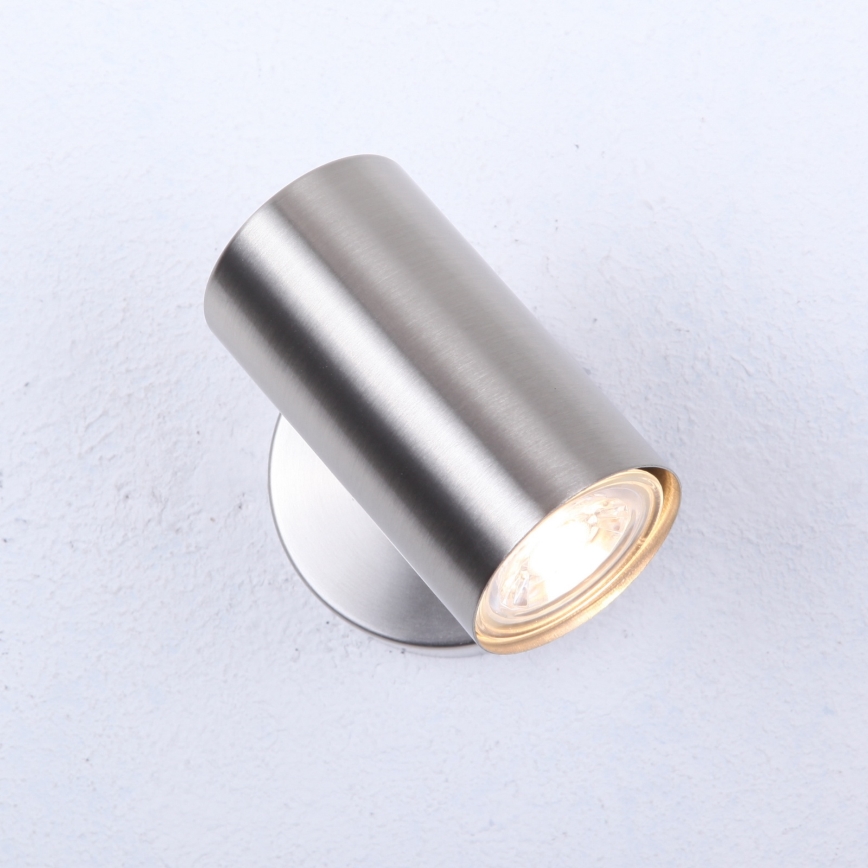 Globo - Foco de parede 1xGU10/25W/230V cromado mate