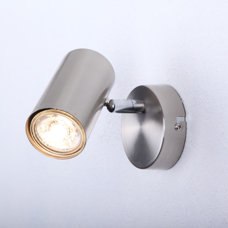 Globo - Foco de parede 1xGU10/25W/230V cromado mate