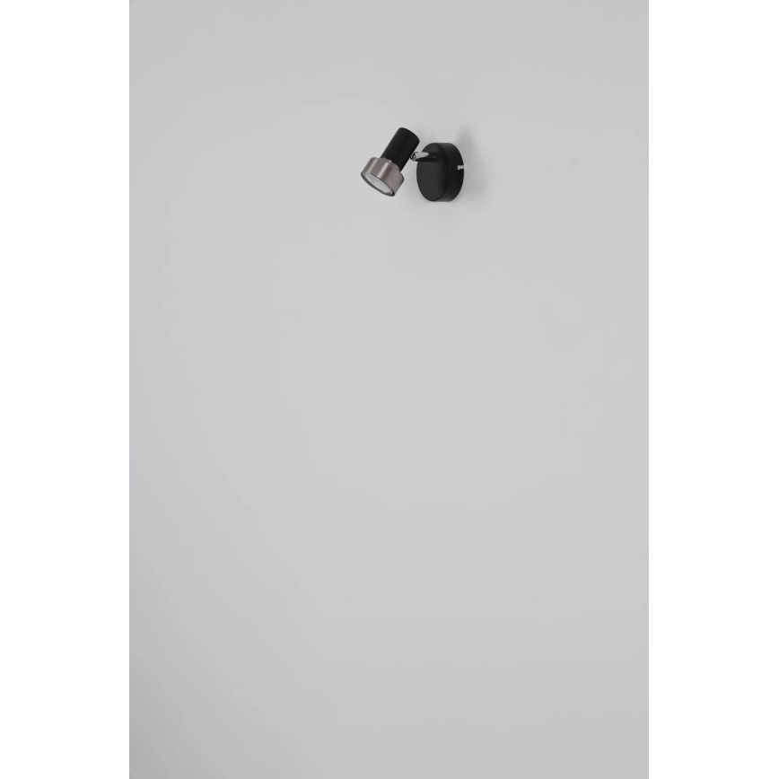 Globo - Foco de parede 1xGU10/25W/230V preto/dourado