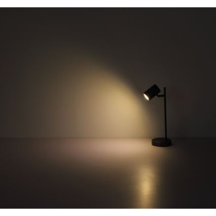 Globo - Candeeiro suspenso 1xGU10/25W/230V preto