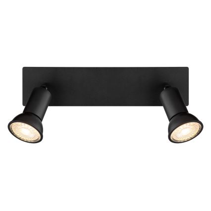 Globo - Foco 2xGU10/35W/230V preto