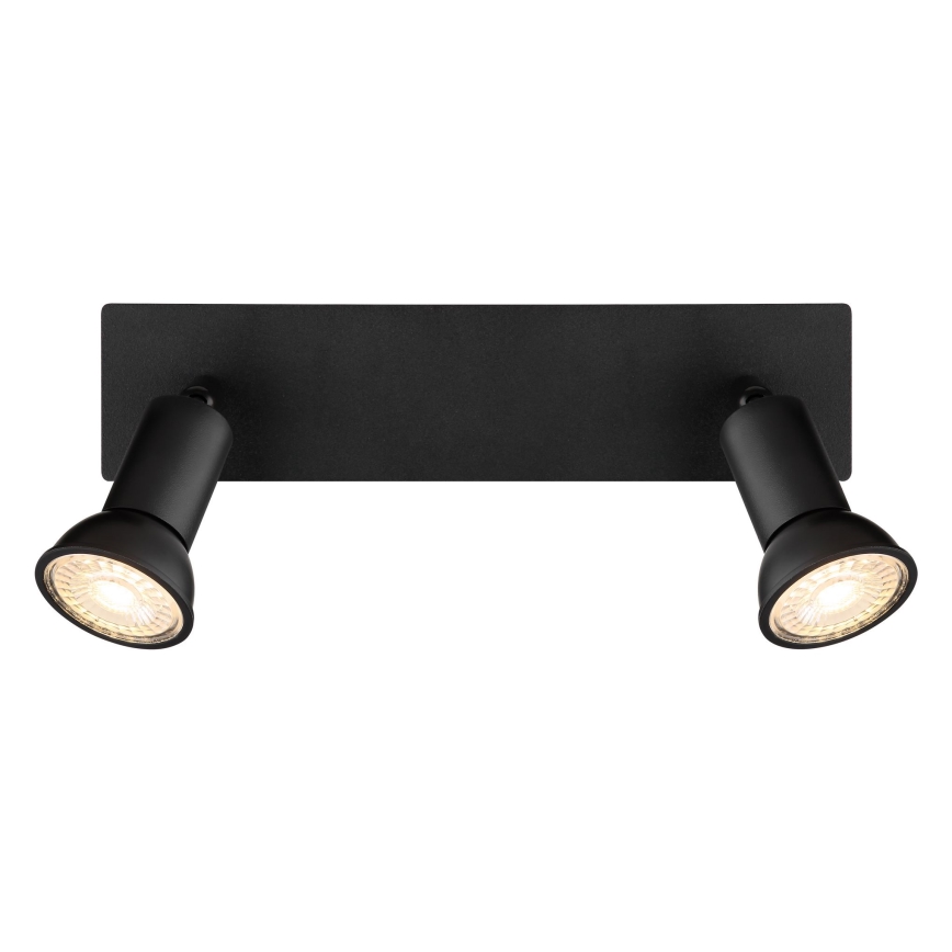 Globo - Foco 2xGU10/35W/230V preto