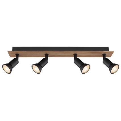 Globo - Foco 4xGU10/35W/230V madeira/metal